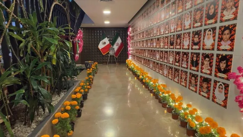 Dos culturas unidas: México homenajea a los 168 niños mártires de Irán
