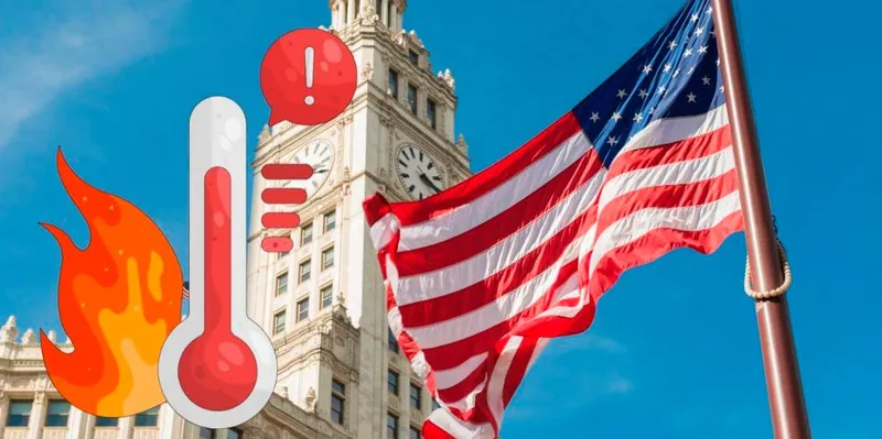 ¡EE. UU. arde! Ola de calor rompe récords y deja temperaturas de hasta 46...