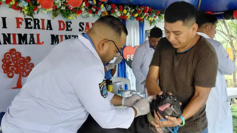 Realizan segunda feria de salud animal en el sistema penitenciario de Matagalpa