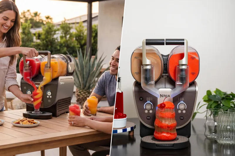 Ninja SLUSHi Twist: la nueva máquina de granizados para casa llega con doble depósito independiente y más potencia para cócteles