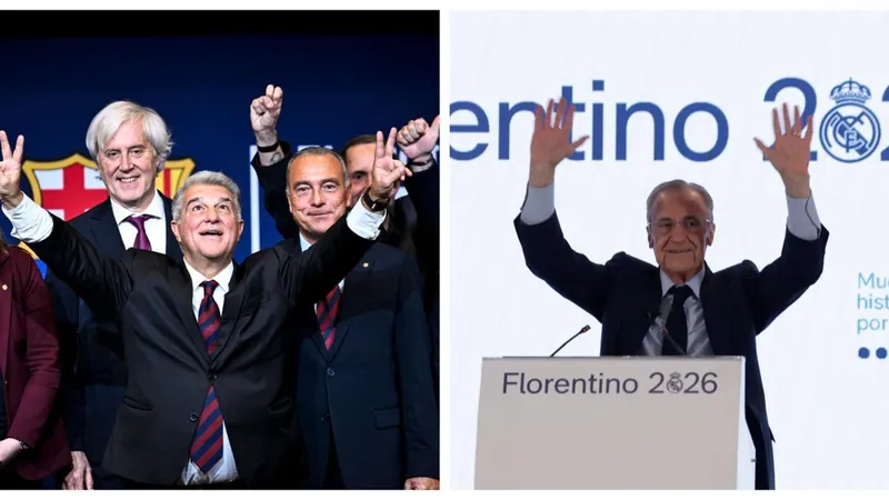 Las infinitas diferencias entre las elecciones de Barça y Madrid: el día y la noche