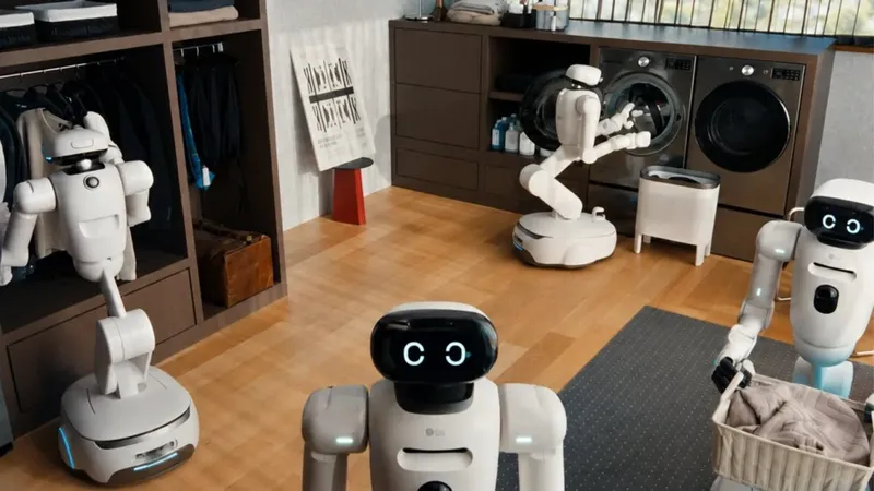 El nuevo plan de LG y Nvidia empieza con lavadoras y termina con robots humanoides