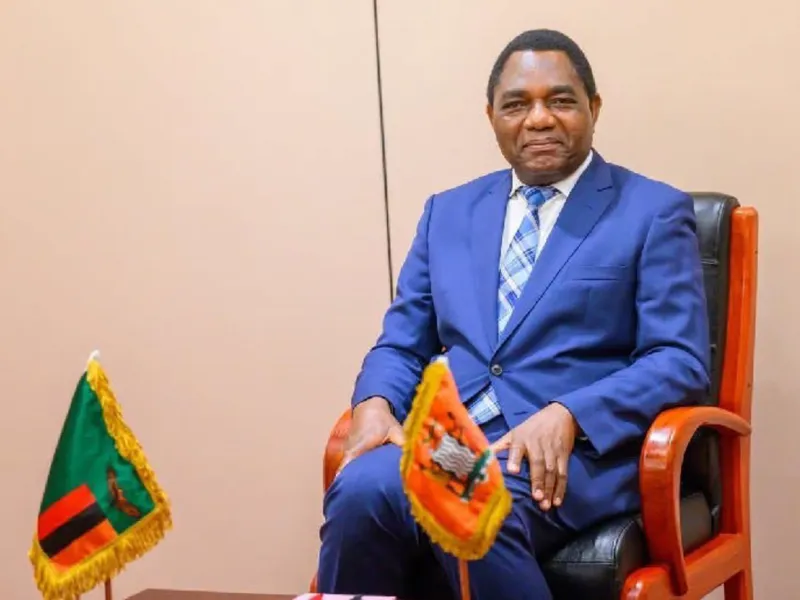 Mensaje al Presidente de la República de Zambia