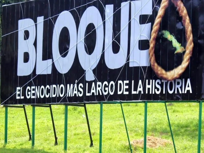 Manifestación y acto solidario por Cuba en Bilbao