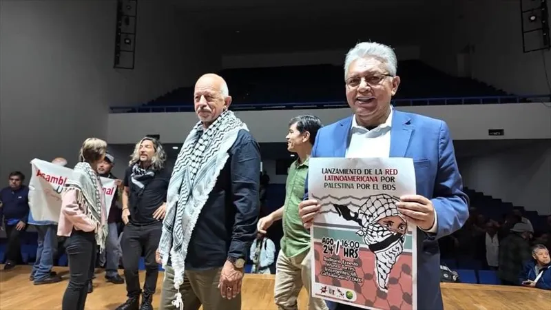 Lanzamiento de la Red Latinoamericana por Palestina por el BDS
