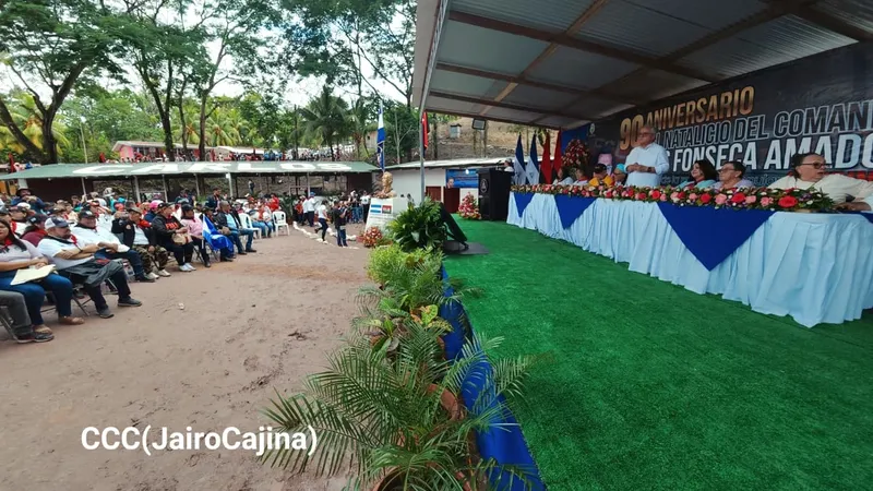 Por primera vez, la Asamblea Nacional sesiona en Zinica en homenaje a Carlos