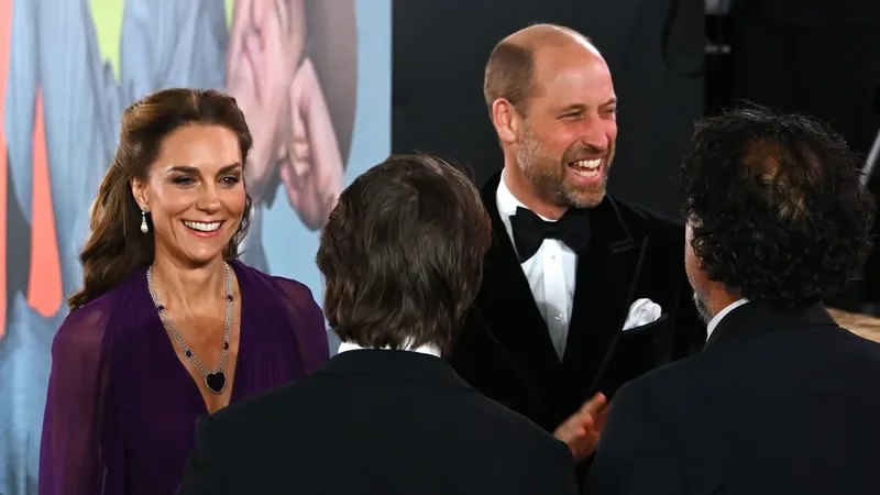 Así fue el encuentro del príncipe William y la princesa Kate con Tom Cruise y Alejandro González Iñárritu en Londres