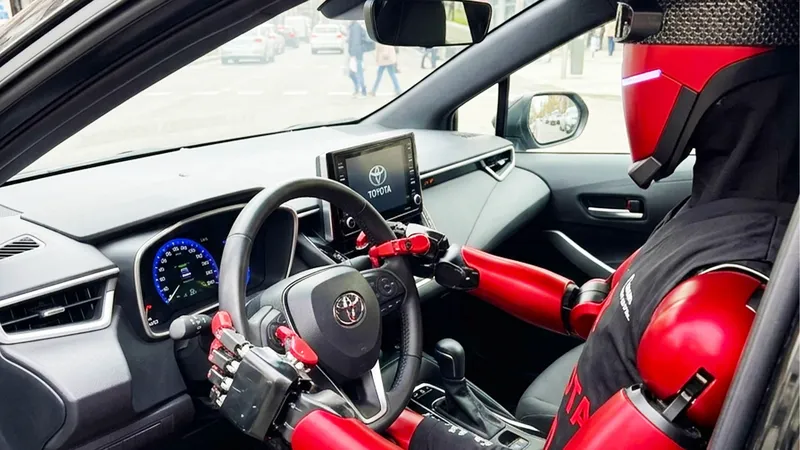 Toyota no son solo coches híbridos y eléctricos; también tiene el CUE7, la máquina que enseña el camino hacia la movilidad del futuro