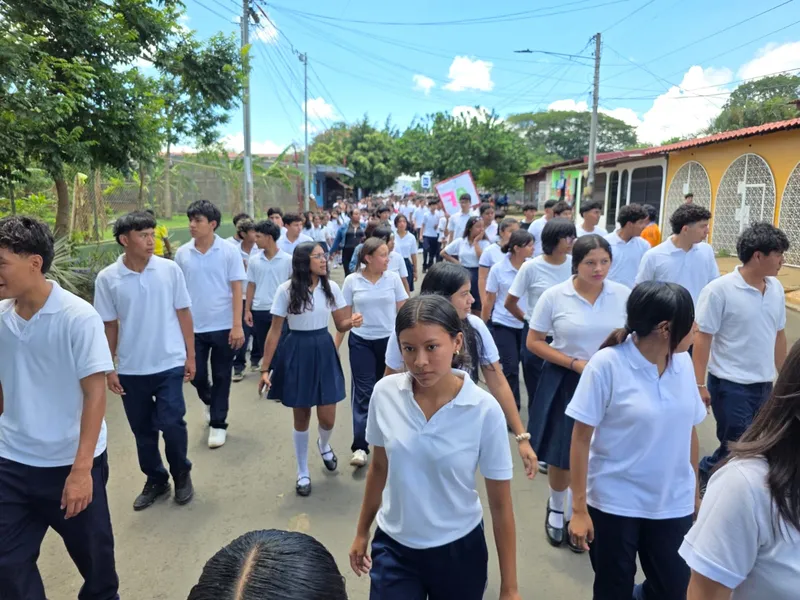 Estudiantes de Masaya fortalecen sus capacidades durante el III Ejercicio Nacional 2026