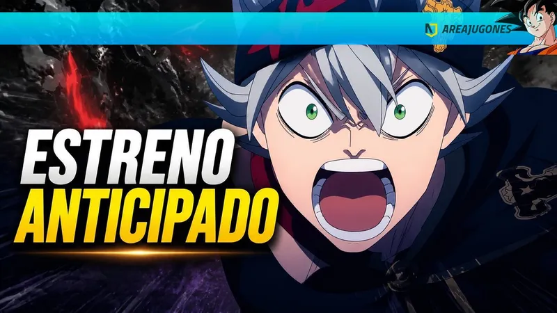 La temporada 2 de Black Clover se estrena este año, y unos pocos afortunados podrán verla antes que nadie