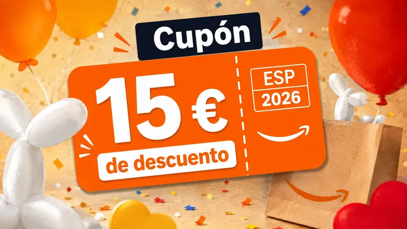 Amazon tiene hasta 96.000 cupones de 15 euros de descuento: así puedes usarlo