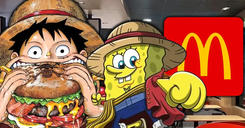One Piece y Bob Esponja tendrán un inesperado crossover con McDonald’s, y los fans de México y otros países podrán conseguir 12 juguetes exclusivos