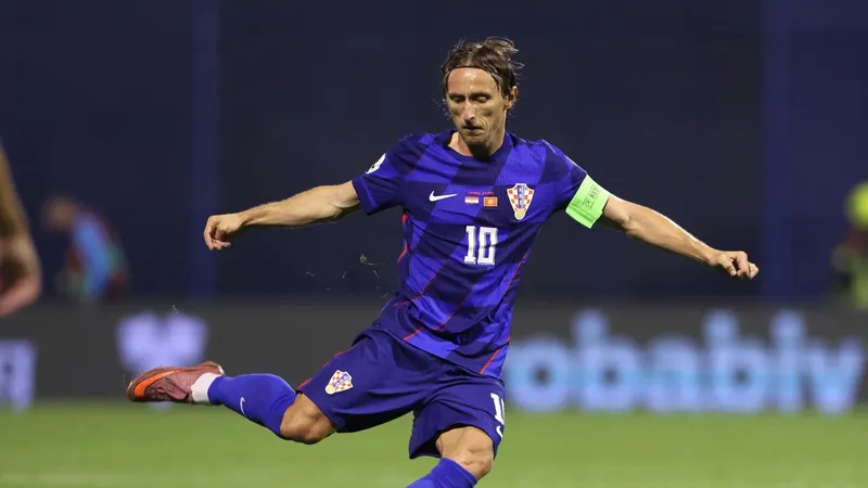 Luka Modric lidera la lista de Croacia para el Mundial