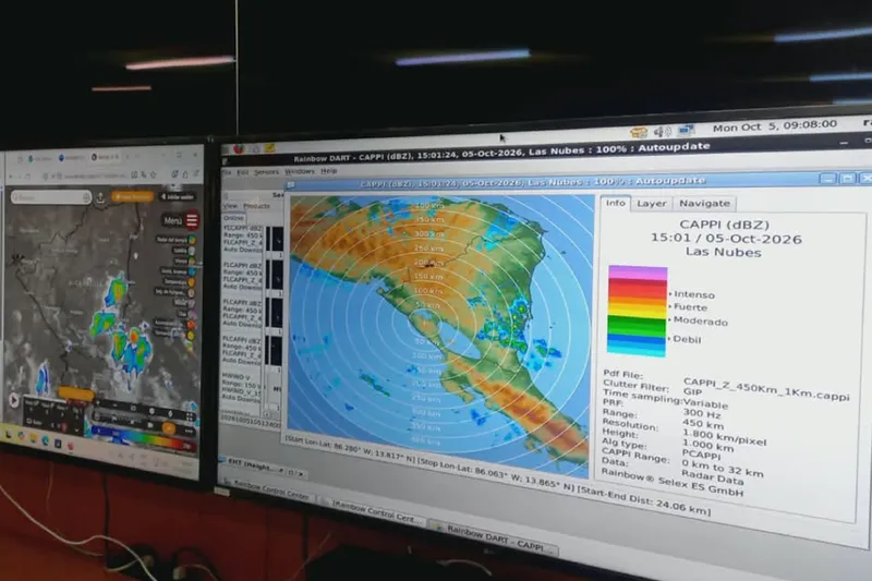 Onda tropical 43 traerá lluvias al cierre de semana