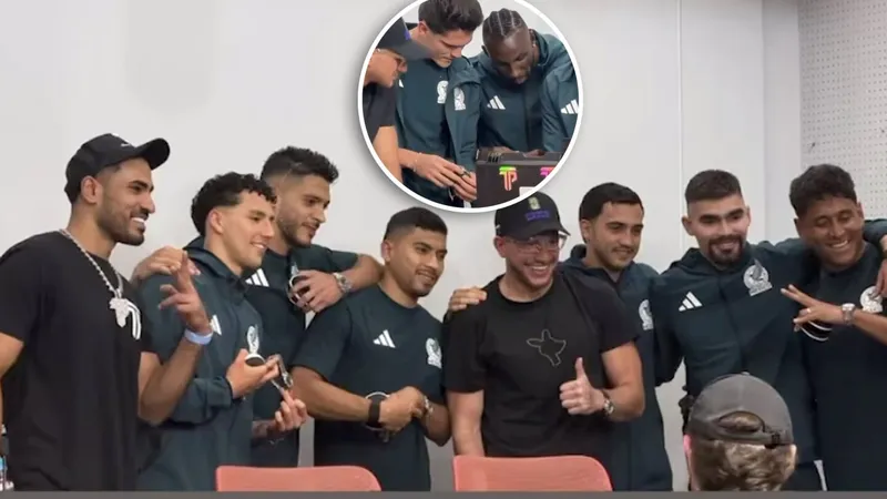 ¡Lleve su Rolex! El streamer SteveWillDoIt regaló relojes a toda la Selección Mexicana por ganarle a Ecuador