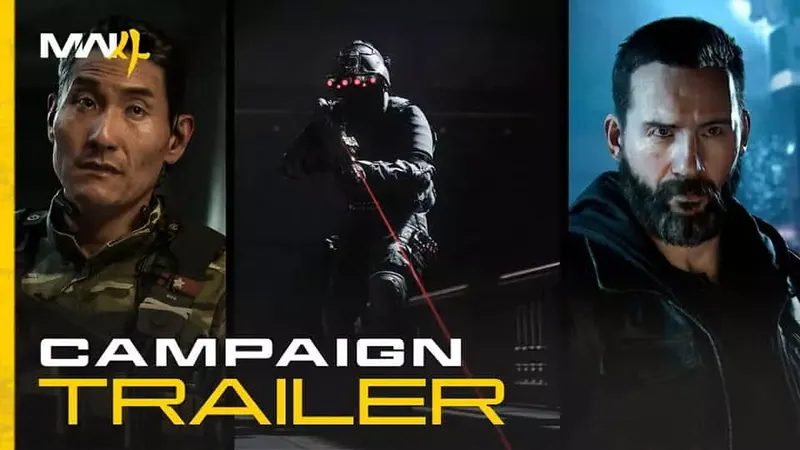 ¡Call of Duty: Modern Warfare 4 desvela el tráiler oficial de la Campaña!