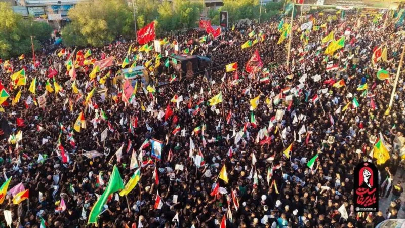 Histórico en Irak: más de 10 millones asistieron al funeral del Líder mártir de Irán
