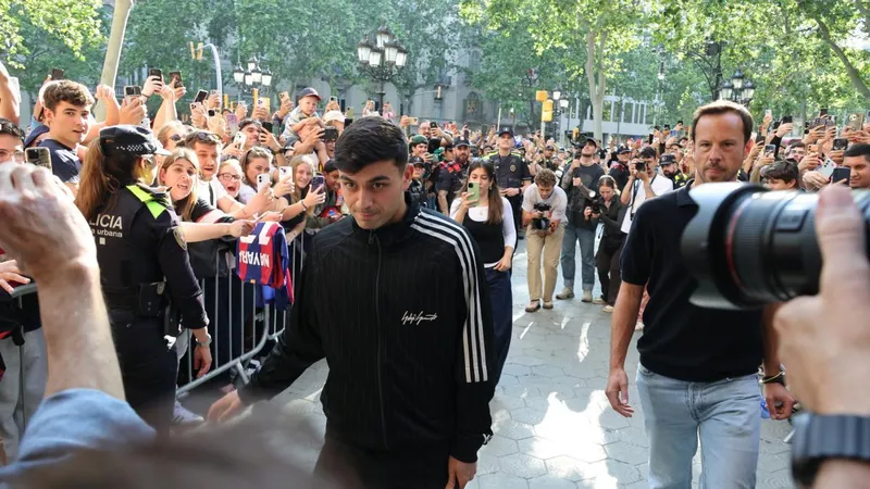 Pedri: "Lo de Fermín es un palo para todos"