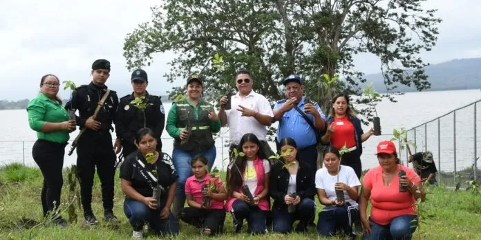 MARENA lidera jornada ambiental en sitio RAMSAR de Jinotega