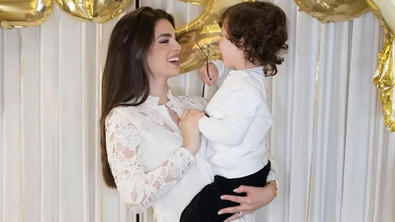 Nadia Ferreira presume su mañana perfecta junto a sus dos hijos