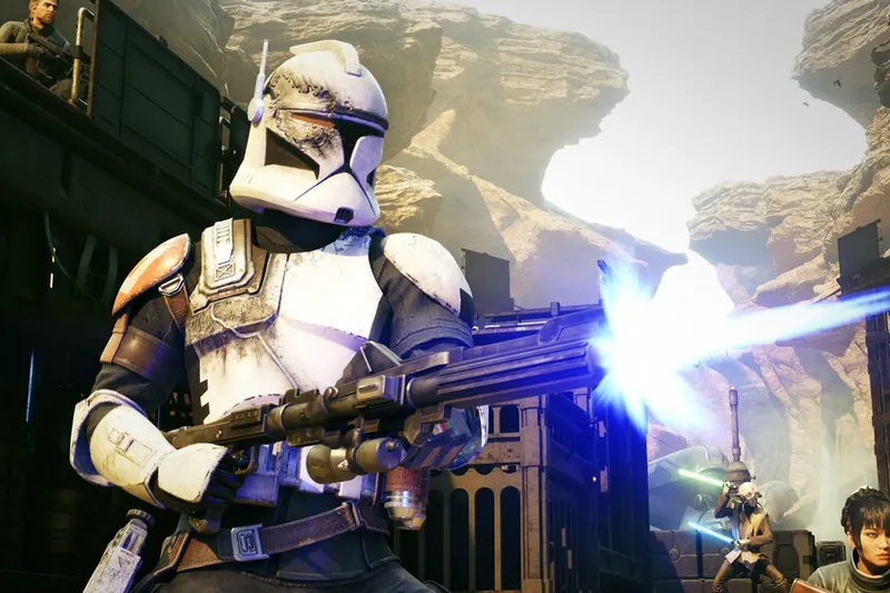 Es el juego de Star Wars más exitoso en años, pero estuvo a punto de ser muy diferente. Los creadores de Zero Company querían inspirarse en un legendario shooter de EA