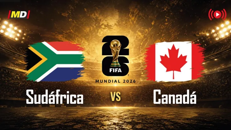 Sudáfrica - Canadá, en directo | Mundial 2026
