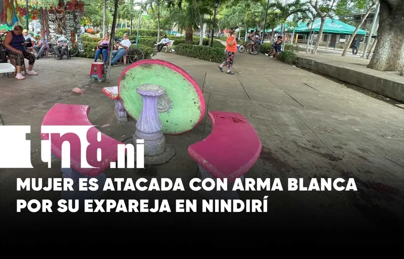 Mujer resulta gravemente herida tras agresión en parque de Nindirí