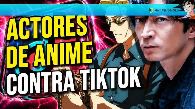 Los actores de doblaje de anime estallan contra TikTok por la IA… y la plataforma se lava las manos