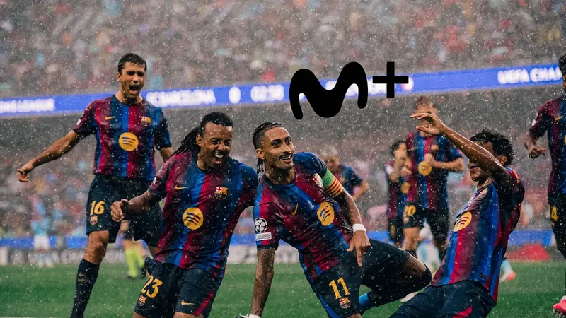 Movistar Plus ya confirma los dos próximos partidos de Champions League que verás en su TV en streaming