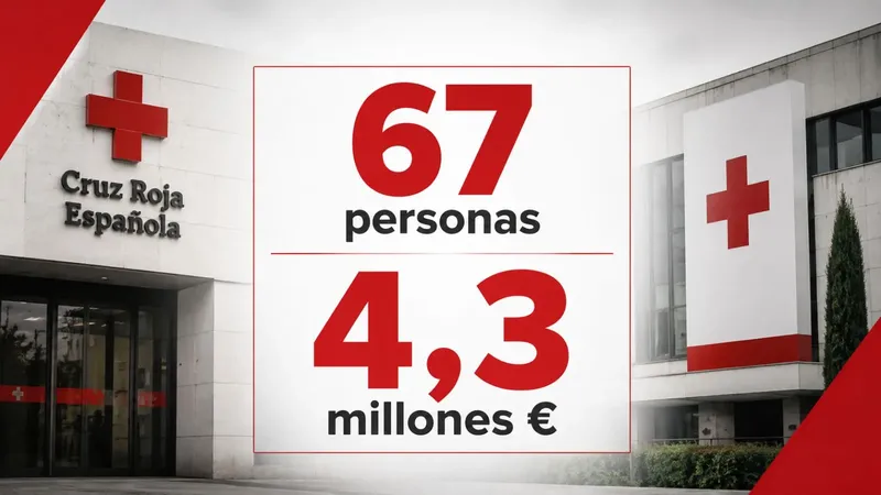 La factura de la cúpula de Cruz Roja: 4,3 millones en salarios para 67 personas