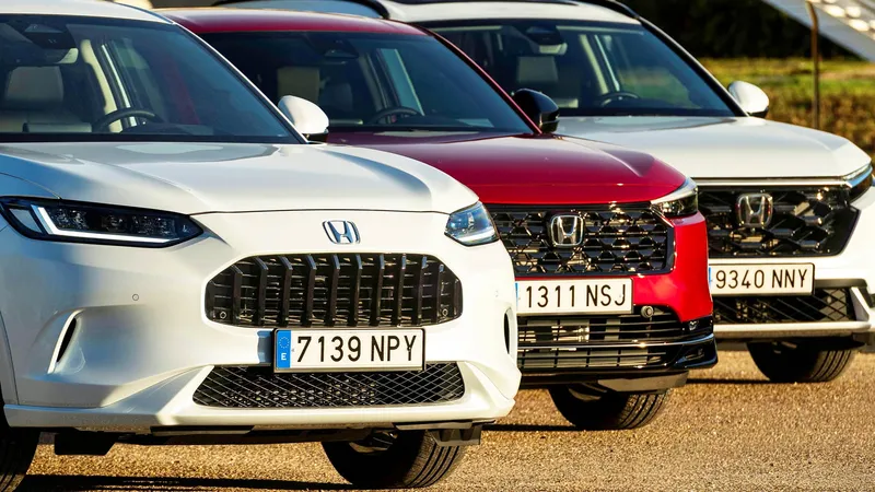 Los tres SUV híbridos de Honda se actualizan para ofrecer más calidad percibida y mucha tecnología, desde 29.460 €