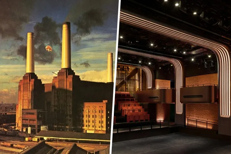 Fue central de carbón y la portada del cerdo volando de Pink Floyd. Apple acaba de meter un escenario en su interior