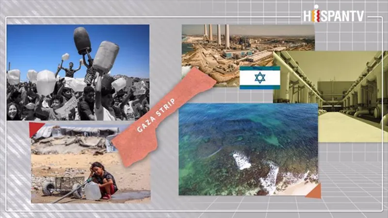 ¿Cómo catástrofe ambiental de Gaza, en medio de guerra genocida, terminó afectando a plantas desalinizadoras israelíes?