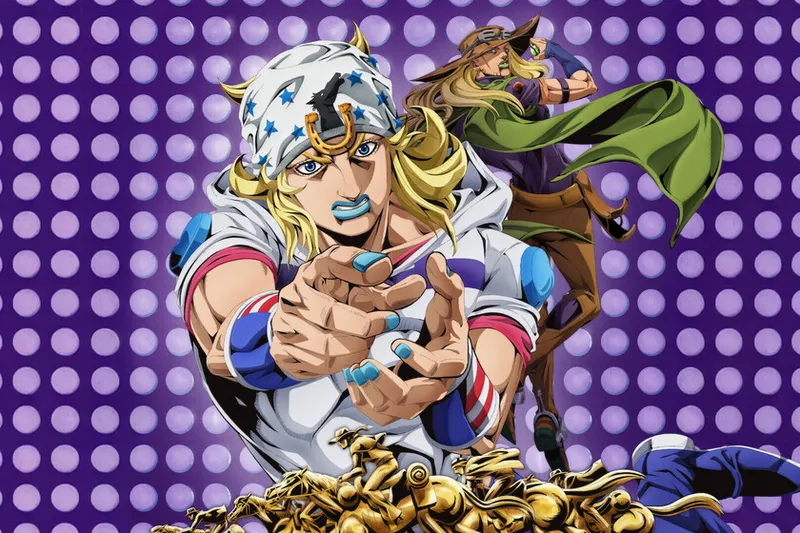 El anime obligatorio del otoño está aquí. Llevábamos 22 años esperando ver Steel Ball Run en la tele y al fin veremos nuevos episodios