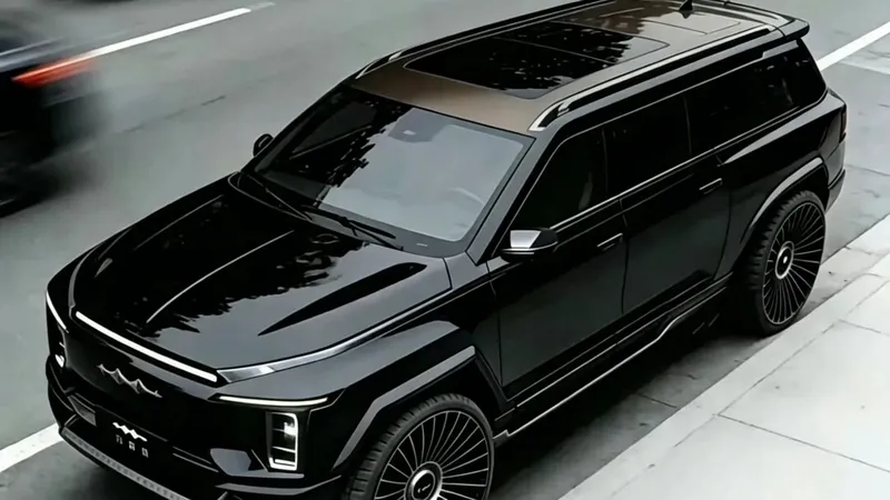 Parece un tanque, pero en realidad es el último SUV de BYD: Mide 5,3 metros, es híbrido y costará 40.000 €