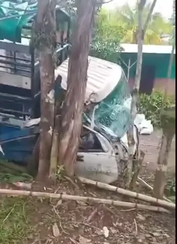 Accidente de camión de transporte colectivo en El Rama deja un fallecido y varios lesionados