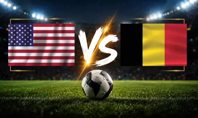 EE. UU. vs Bélgica: horario y dónde ver el Mundial 2026 EN VIVO