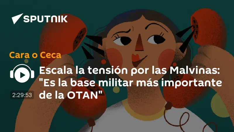 Escala la tensión por las Malvinas: "Es la base militar más importante de la OTAN"