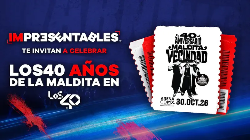 Los 40 años de La Maldita Vecindad en la Arena CDMX se celebran con LOS40 e Impresentables