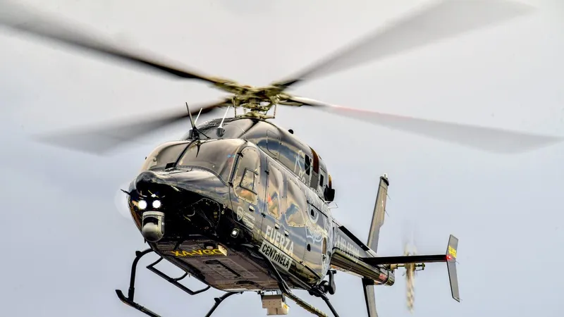 Reportan ataque armado contra un helicóptero policial en el norte de México