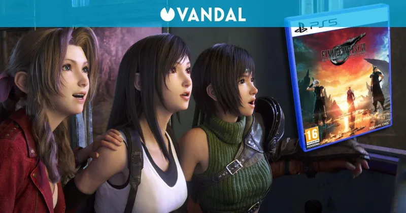 Casi la mitad de las copias de Final Fantasy VII Rebirth en PS5 se vendieron en formato físico