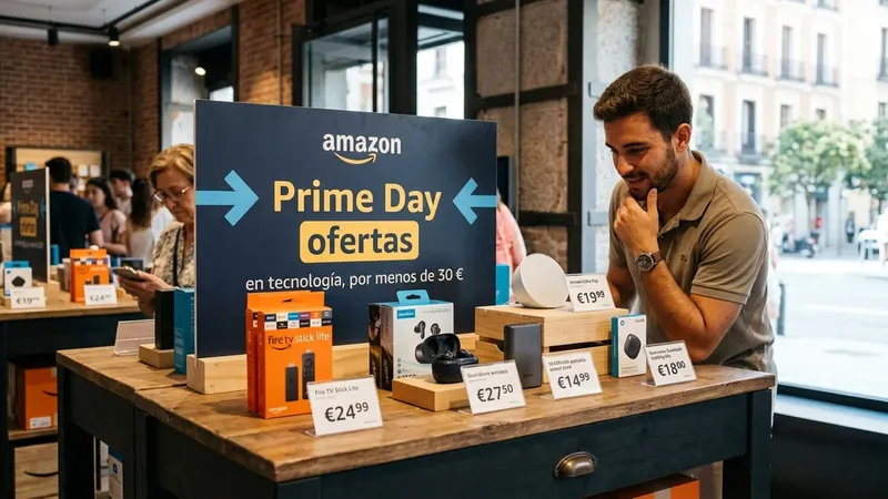 Ofertones por menos de 30 euros del Amazon Prime Day en tecnología