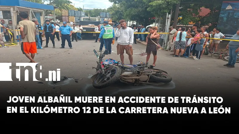 Joven albañil muere en choque en carretera a León
