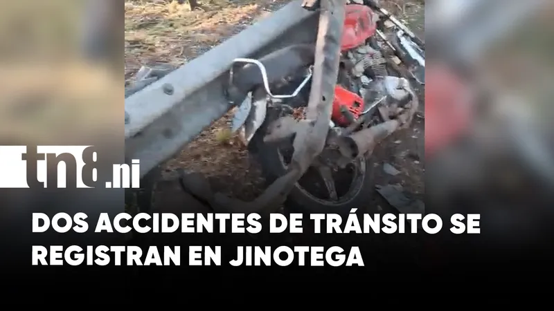 Accidente de Tránsito en Jinotega deja a un menor gravemente lesionado