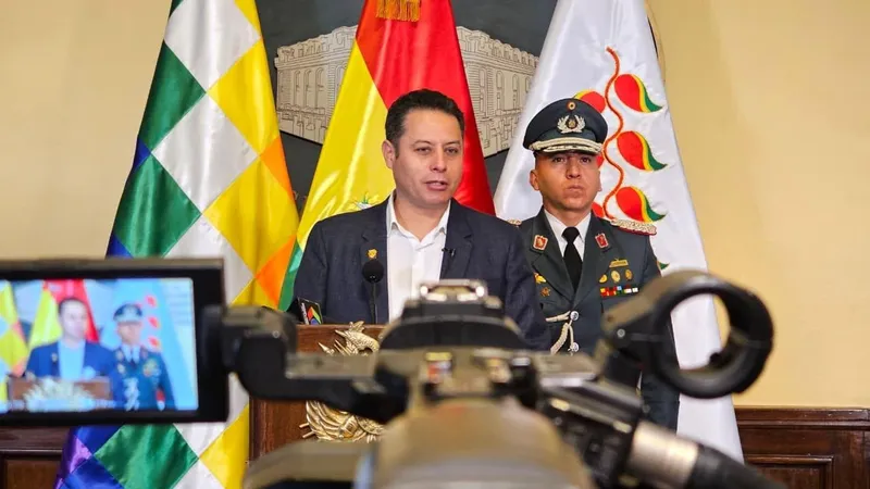 "Temo por mi vida", dice el vicepresidente de Bolivia tras presunto caso en su contra