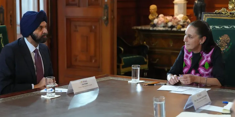Banco Mundial busca participar en el Plan México, destaca Sheinbaum tras reunión con Ajay Banga
