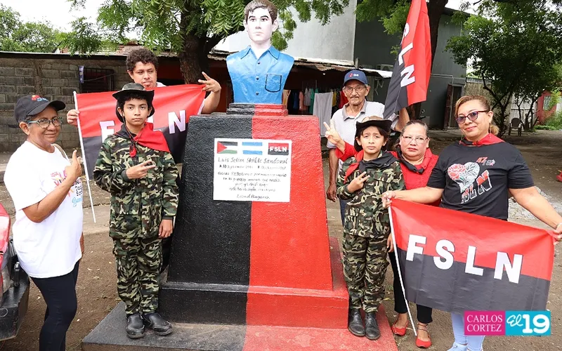Militancia Sandinista conmemora 59 años del tránsito a la inmortalidad de Selim Shible Sandoval