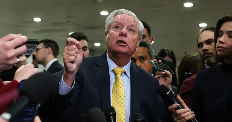 Muerió Lindsey Graham, influyente senador republicano y uno de los aliados más cercanos de Trump
