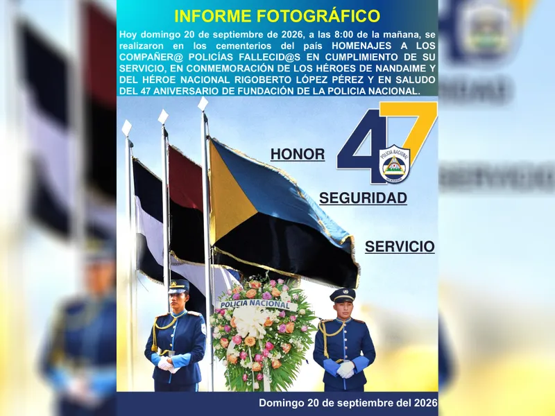 Homenaje a Compañer@s Policías fallecid@s en cumplimiento con su servicio