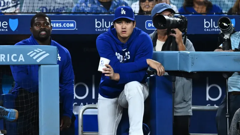 Ohtani, nuevamente baja para los Dodgers por tercer juego consecutivo